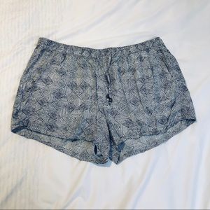 Black and White Tribal Soft Short